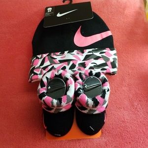 Infant hat and booties